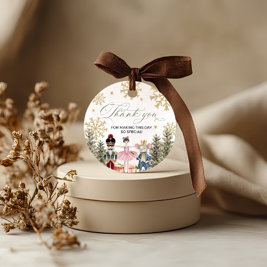 Étiquette Cadeau Casse-Noisette Sugar Plum