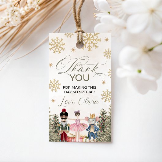 Étiquette Cadeau Casse-Noisette Sugar Plum