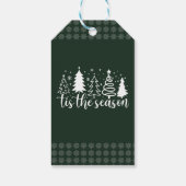 Étiquette Cadeau Charme des Fêtes (Dos)