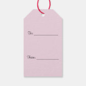 étiquette cadeau chat patchwork (Dos)