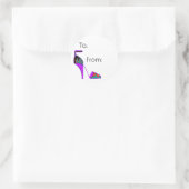 étiquette cadeau chaussure (Sac)