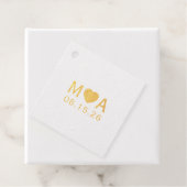 Étiquette-cadeau Chevaux Spéciaux Nature Mariage (Avec boite)