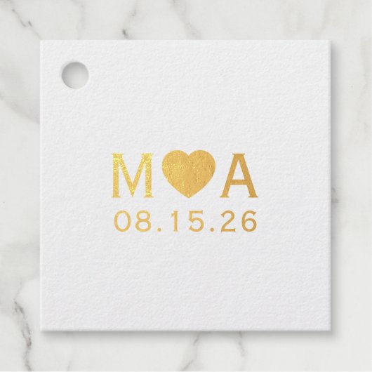 Étiquette-cadeau Chevaux Spéciaux Nature Mariage (Devant)