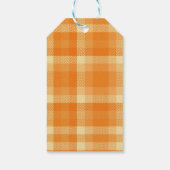 Étiquette cadeau Citrouille d'automne (Dos)