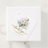 Étiquette cadeau Citrouille de verdure Fête des ma (En situation)