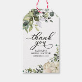 Étiquette cadeau Citrouille de verdure Fête des ma (Devant)