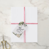 Étiquette cadeau Citrouille de verdure Fête des ma (Avec de la ficelle)