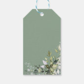 Étiquette cadeau Citrouille de verdure Fête des ma (Dos)