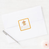 Étiquette Cadeau Clown de Cirque (Enveloppe)