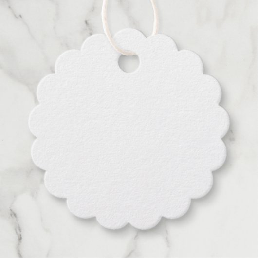Étiquette-cadeau Conception de typographie de mot "amour" minimalis (Devant)