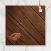 Étiquette-cadeau Conception rustique occidentale pour votre spécial (Dos)