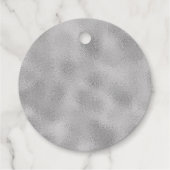 Étiquette-cadeau Confetti Typographie Joyeux Noël (Dos)