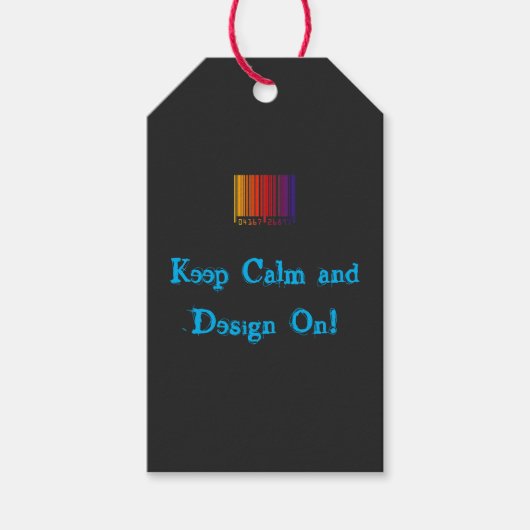 Étiquette Cadeau Confort et Conception sur mesure (Devant)