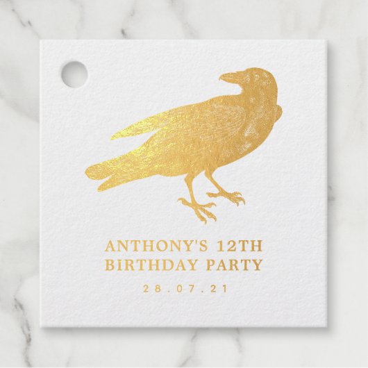 Étiquette-cadeau Corneille (Devant)