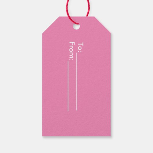 Étiquette cadeau Cupcake (Dos)