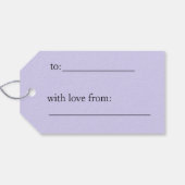 Étiquette cadeau d'anniversaire avec ballons (Dos (Horizontal))