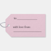 Étiquette cadeau d'anniversaire avec ballons (Dos (Horizontal))