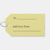 Étiquette cadeau d'anniversaire avec ballons (Dos (Horizontal))