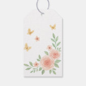 Étiquette cadeau d'anniversaire ballerine – Fête d (Dos)