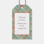 Étiquette cadeau d'anniversaire chat avec ballons  (Dos)