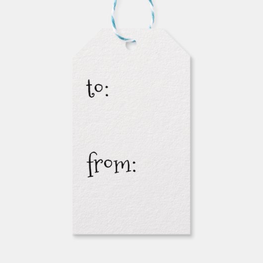 Étiquette Cadeau d'appréciation de l'employé, de l (Dos)