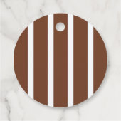 Étiquette cadeau de brouette de fleurs de printemp (Dos)