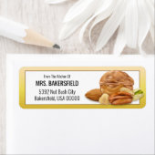 Étiquette Cadeau de confection de noix mélangées (En situation)