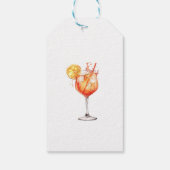 Étiquette cadeau de Fête des mariées de First Spri (Dos)