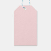 Étiquette cadeau de Fête des mariées de First Spri (Dos)