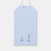 Étiquette cadeau de glace de l'ingénieur le plus f (Dos)