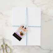 Étiquette cadeau de la bombe de cacao de automne (Avec de laficelle)