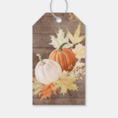 Étiquette Cadeau de la Fête des mariées Citrouille (Dos)