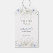 Étiquette cadeau de la Fête des mariées de Fleur s (Devant)