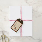 Étiquette cadeau de la nuit avant Noël (With Twine)