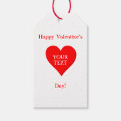 Étiquette cadeau de la Saint-Valentin (Devant)