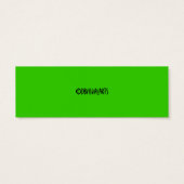 étiquette cadeau de l'arbre de Noël néon (Dos)