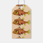 étiquette cadeau de l'emballage de poisson (Devant)