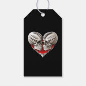 Étiquette cadeau de mariage de Halloween Favor Mer (Dos)