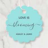 Étiquette cadeau de mariage ou de douche (Devant)