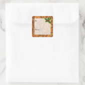 Étiquette cadeau de Noël (Sac)