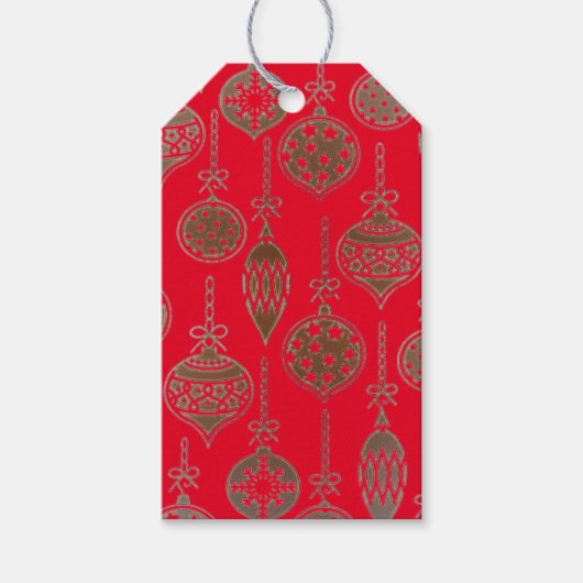 Étiquette cadeau de Noël (Devant)