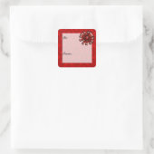 Étiquette cadeau de Noël (Sac)