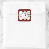 étiquette cadeau de Noël (Sac)