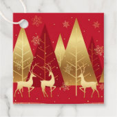 Étiquette cadeau de Noël (Devant)