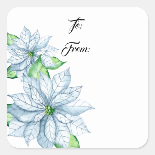 Étiquette cadeau de Noël (Devant)