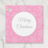 Étiquette cadeau de Noël (Devant)