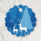 Étiquette cadeau de Noël (Devant)