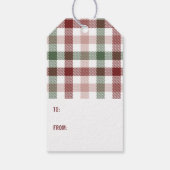 Étiquette cadeau de Noël (Dos)