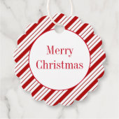 Étiquette cadeau de Noël (Devant)