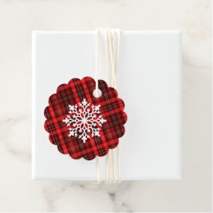 Étiquette cadeau de Noël